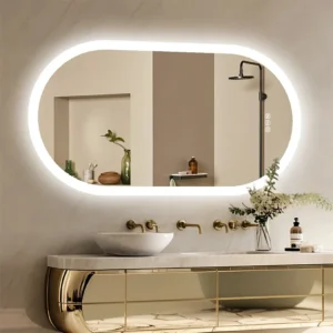 light up bathroom mirror