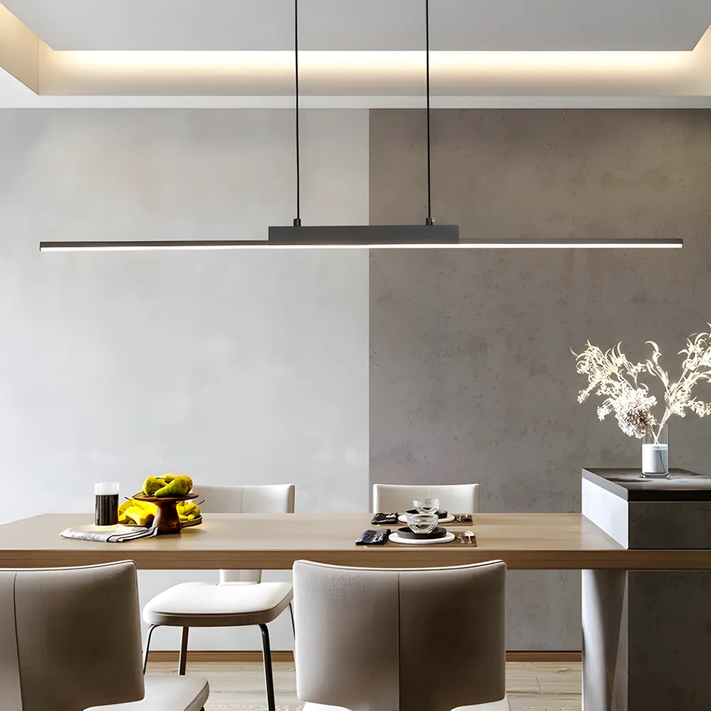 dining room lights black