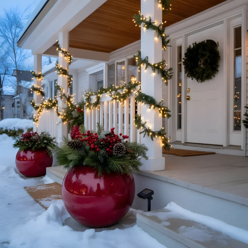 solar fairy lights outdoor winter home deco evening cozy